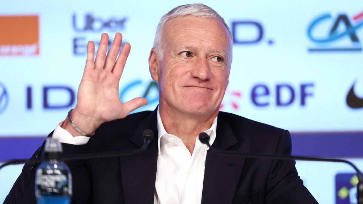 Didier Deschamps, sélectionneur de l'équipe de France.