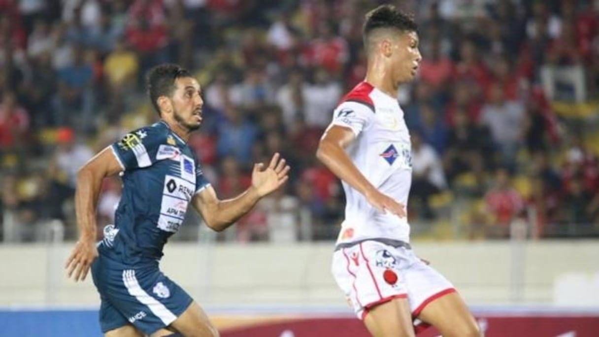 Achraf Dari, défenseur central du Wydad de Casablanca.