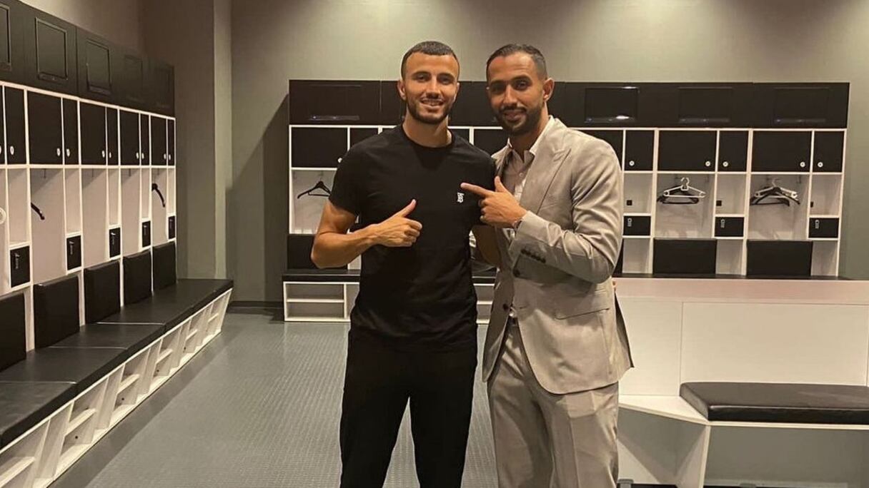 Medhi Benatia et Romain Saiss.