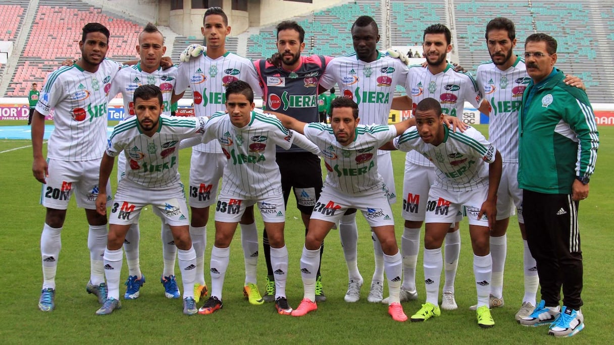L'équipe du Raja Casablanca.