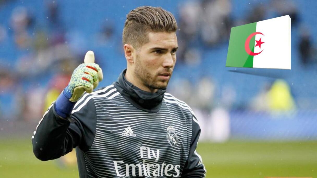 Luca Zidane, fils de Zinédine Zidane.