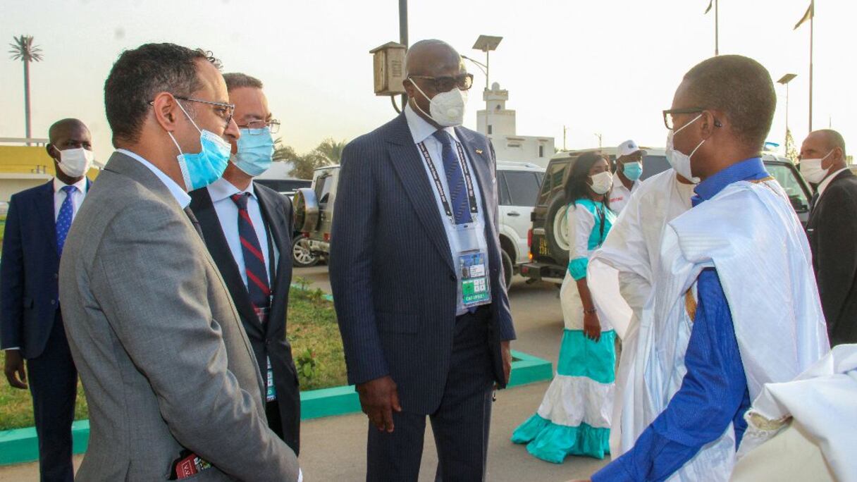 Le président de la FRMF, Fouzi Lekjaa, à l'ouverture de la CAN U20.