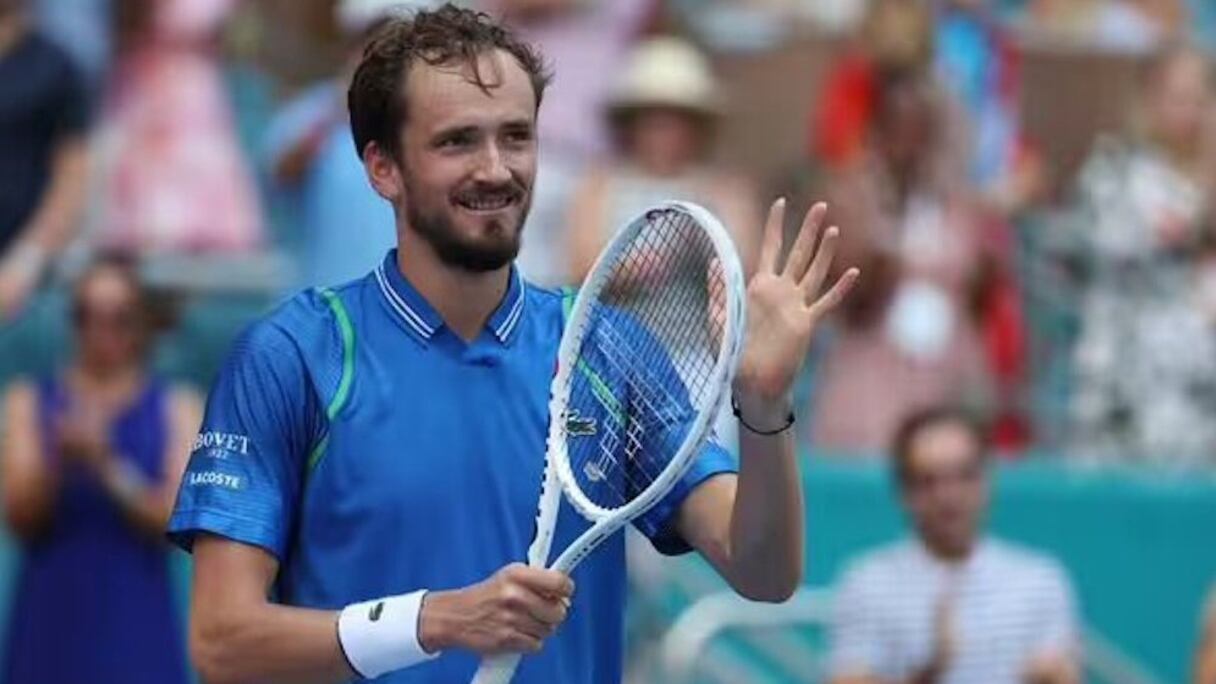 Le tennisman russe Daniil Medvedev.