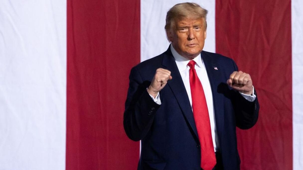 Donald Trump, 45e président des États-Unis.