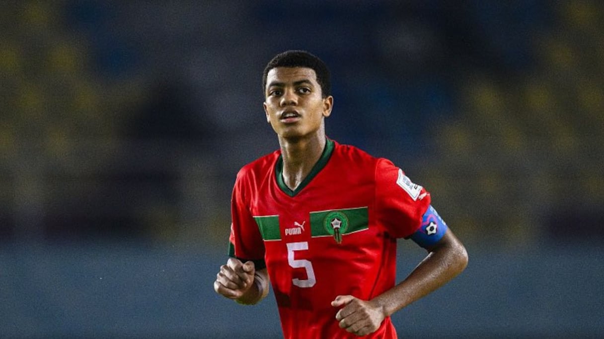 Abdelhamid Ait Boudlal, capitaine des Lionceaux U17