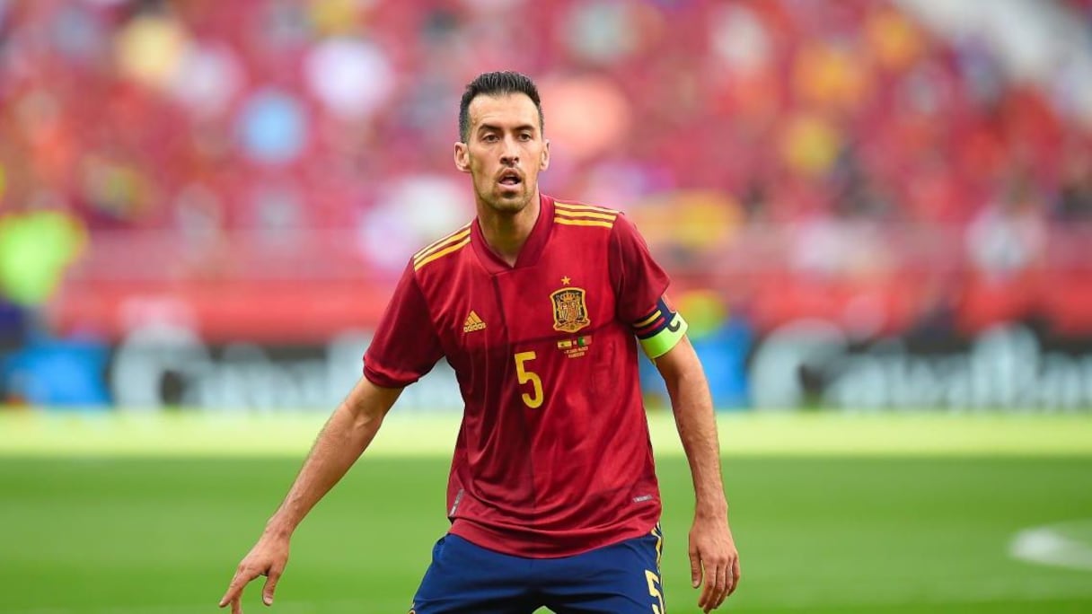 Sergio Busquets, capitaine de la sélection espagnole.
