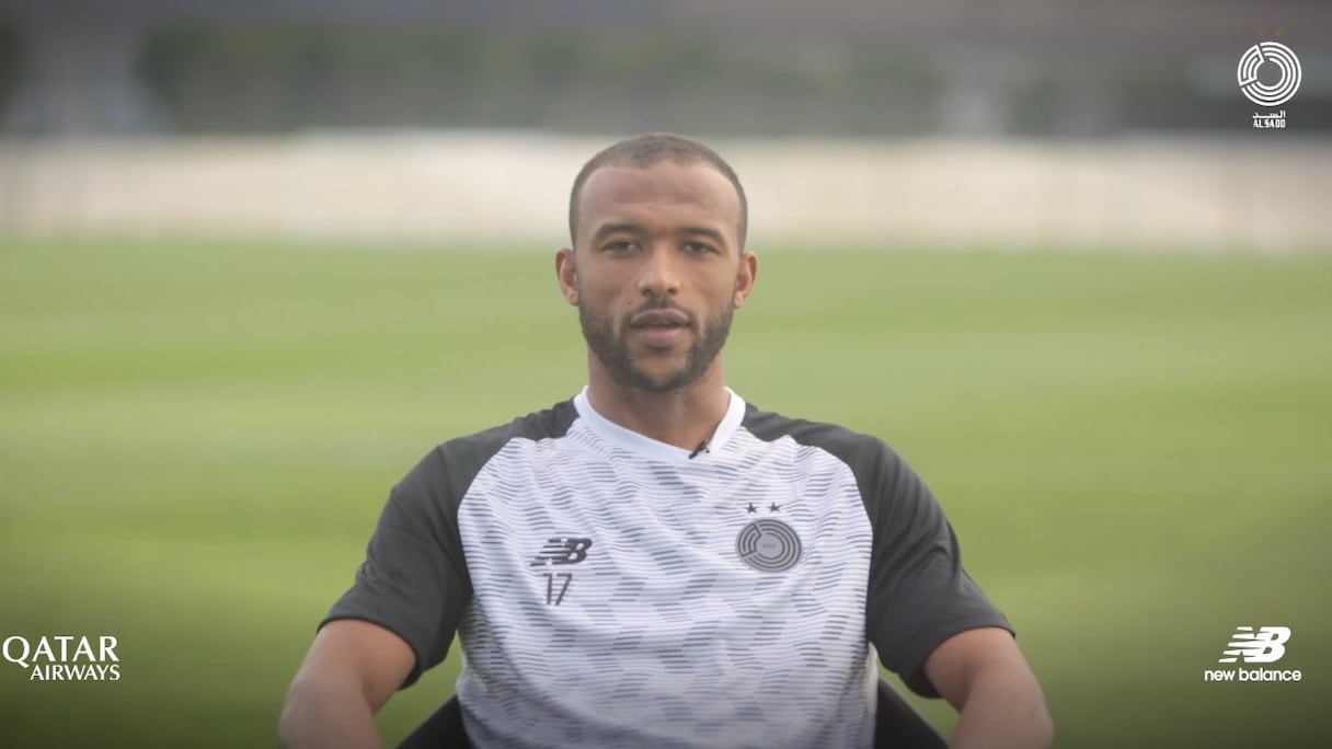 Ayoub El Kaabi sous les couleurs d'Al-Sadd.