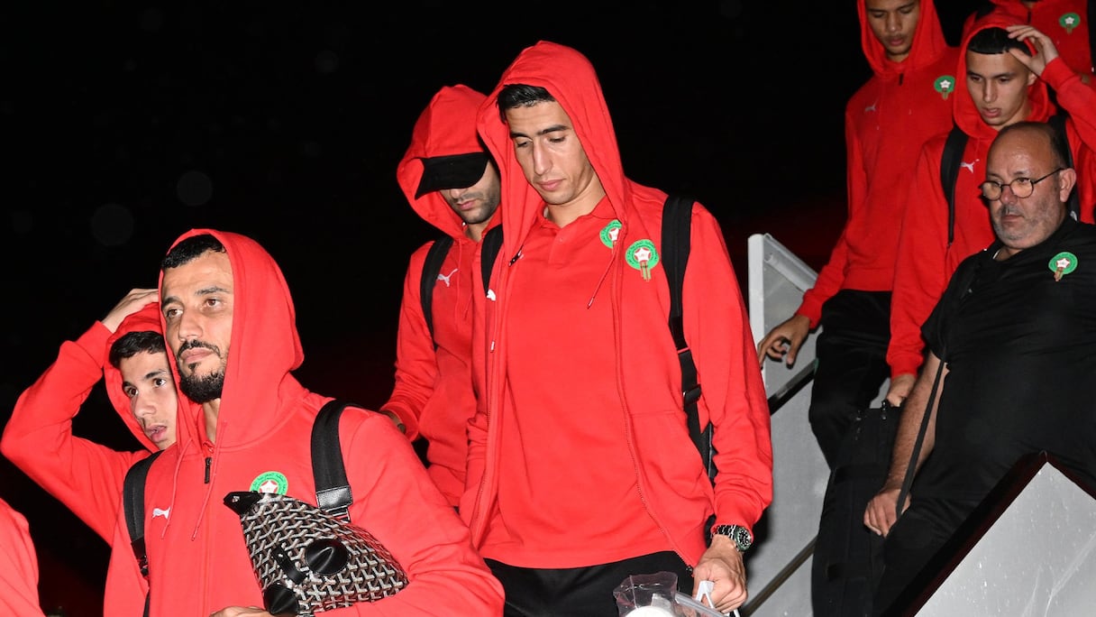 L'arrivée des Lions de l'Atlas à Dar es Salam.