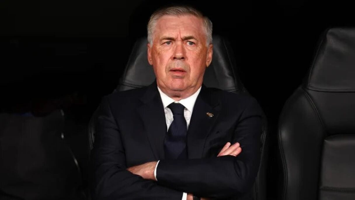 Carlo Ancelotti, entraineur du Real Madrid.