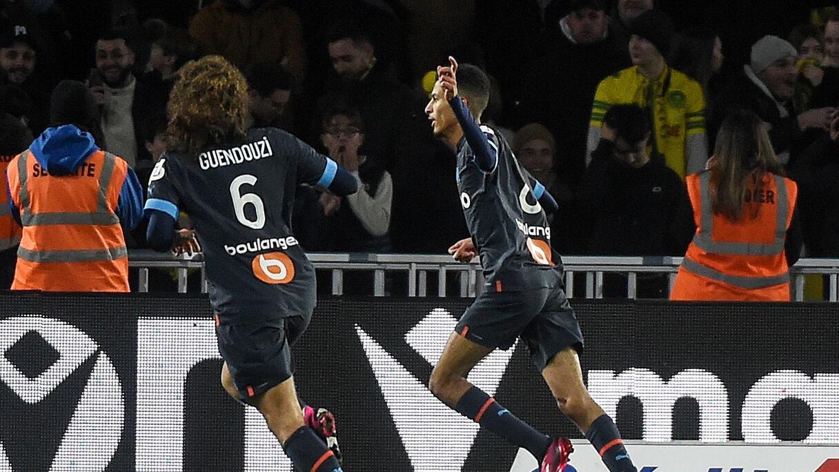 Azzedine Ounahi sous les couleurs de Marseille.