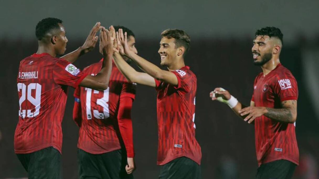 Les joueurs de Chabab de Mohammédia.