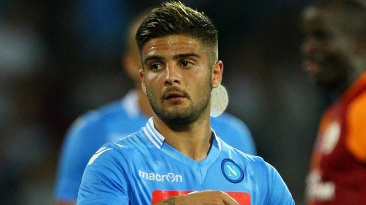 Lorenzo Insigne, international italien du Napoli.