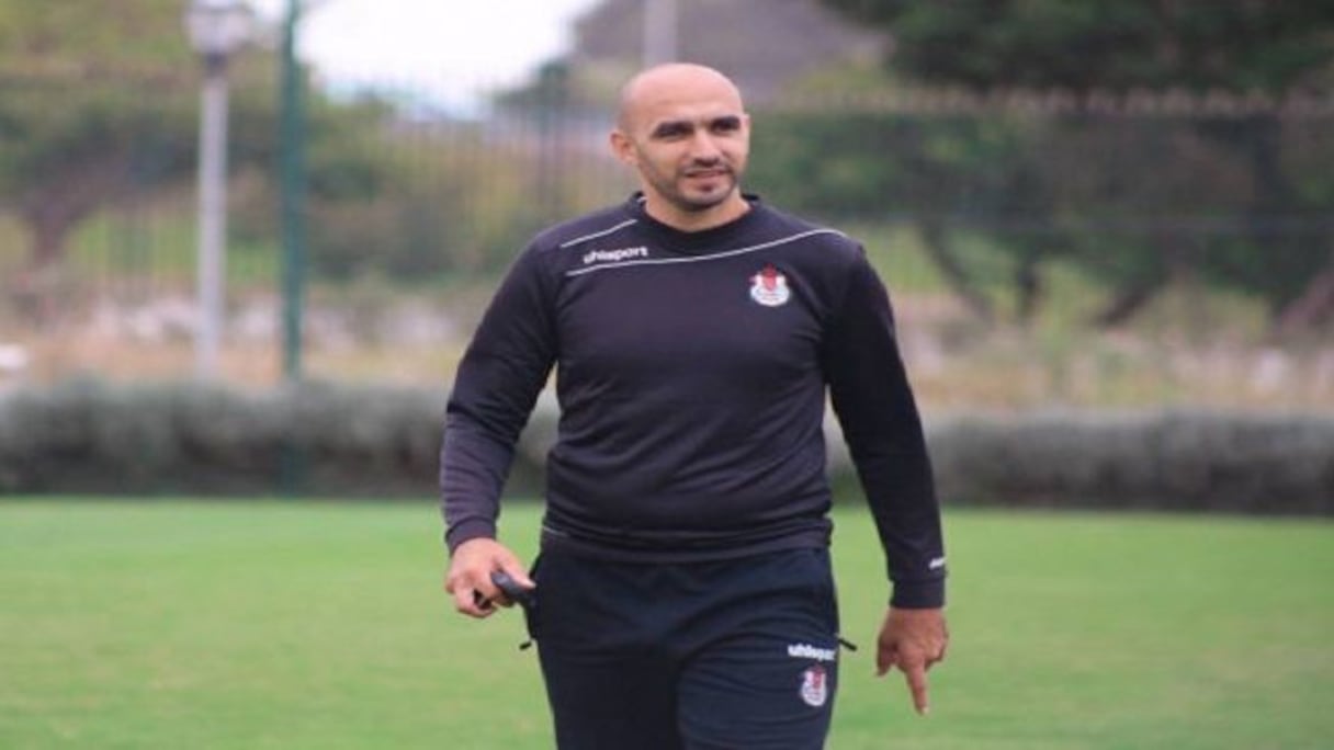 Walid Regragui, entraineur du Wydad de Casablanca.
