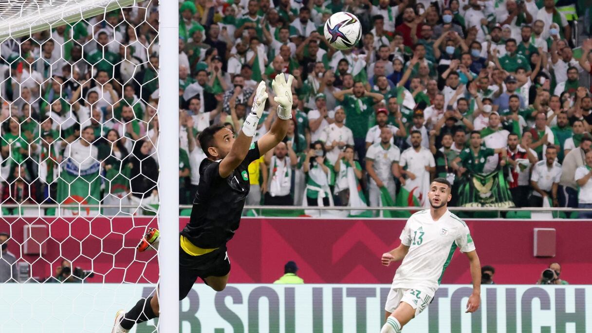 Anas Zniti, portier des Lions de l'Atlas.