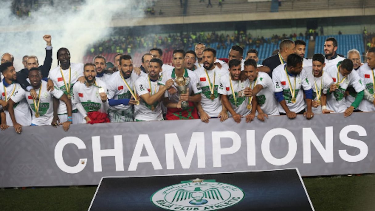 Le Raja de Casablanca vainqueur de la Coupe de la CAF.