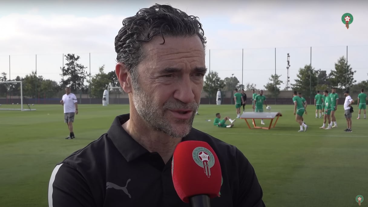 Christophe Baudot, médecin de l'équipe nationale.