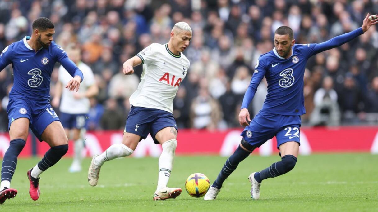 Duel Tottenham-Chelsea, le 26 février 2023.