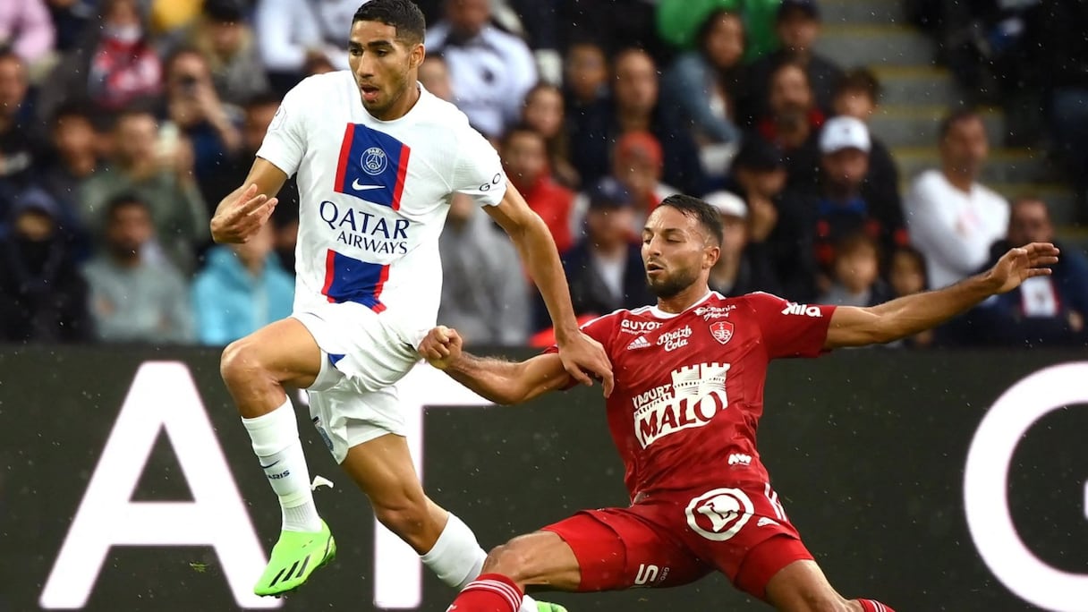 Achraf Hakimi en action