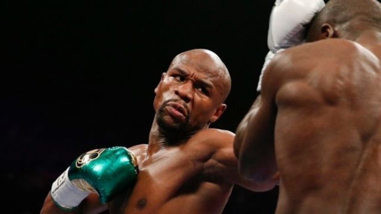 Floyd Mayweather, ici en septembre 2015 lors de son dernier combat, contre Andre Berto.