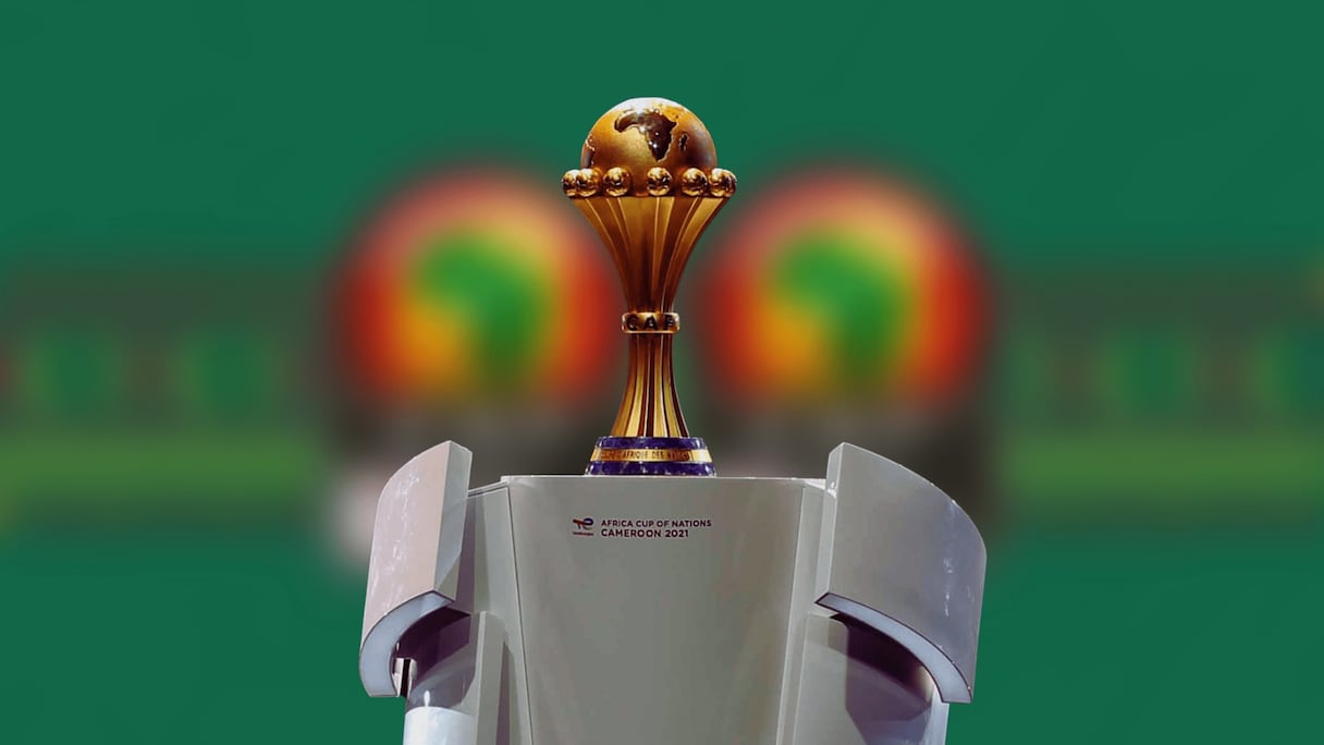 Le trophée de la Coupe d'Afrique des Nations.