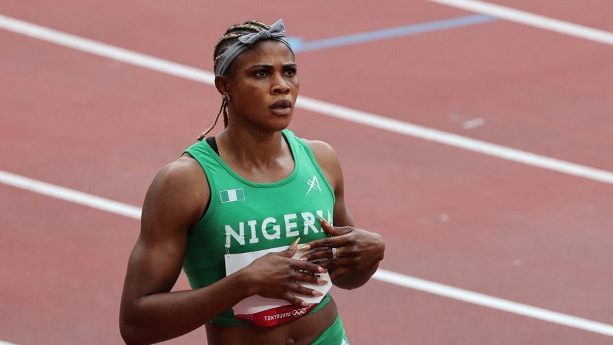 La Nigériane Blessing Okagbare.