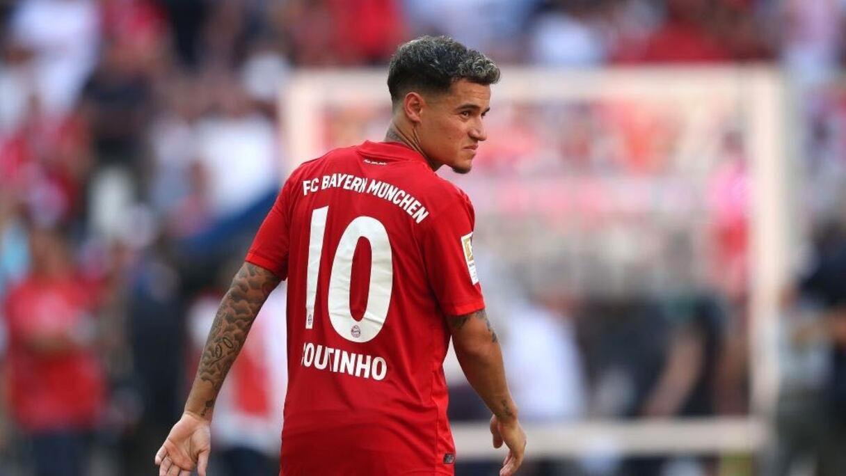 L'international brésilien Philippe Coutinho.