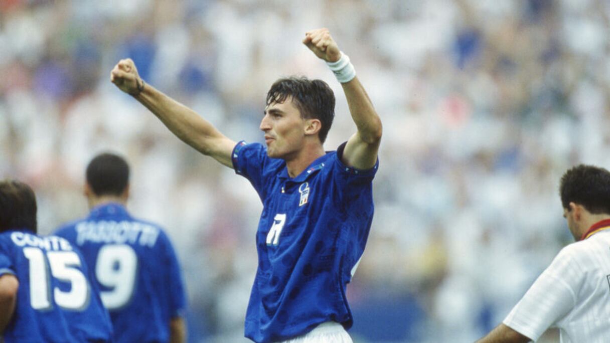 Dino Baggio, ancien international italien.