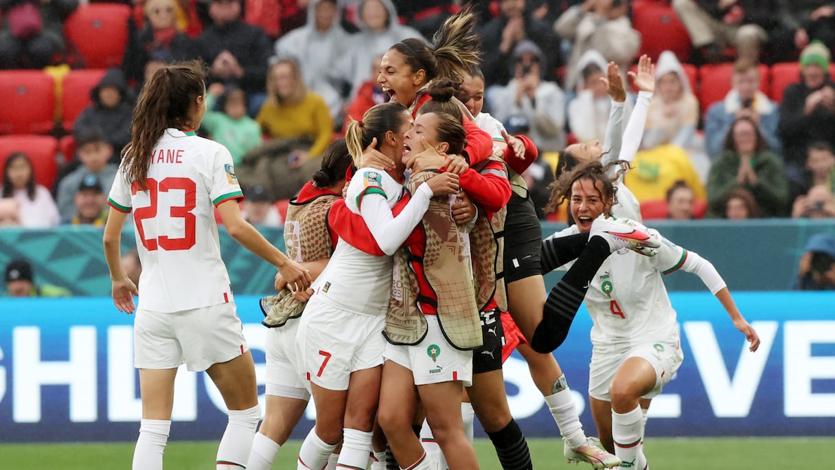 La joie des Lionnes de l'Atlas après la victoire historique contre la Corée du Sud.