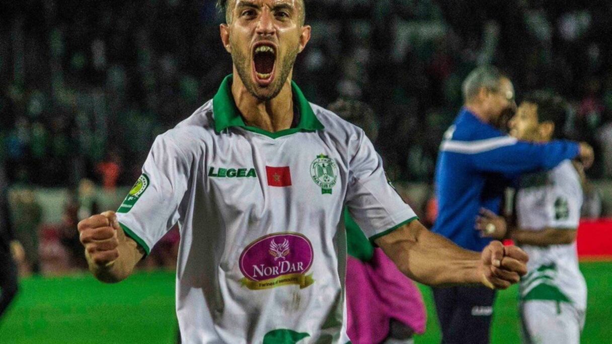 Mohamed Douik, joueur du Raja de Casablanca.