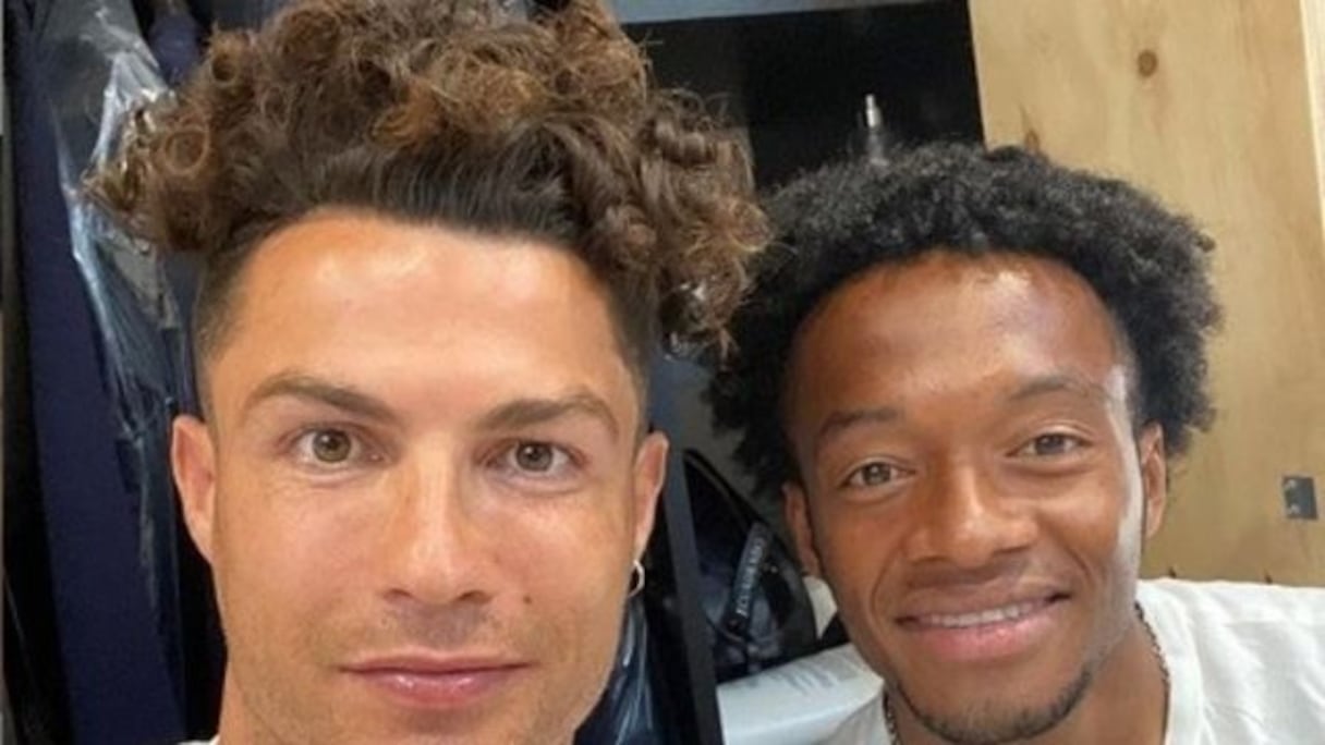 Cristiano Ronaldo et Juan Cuadrado.