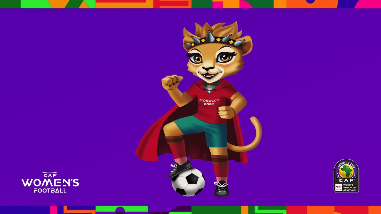 TITRIT, mascotte officielle de la Coupe d’Afrique féminine Maroc 2022.