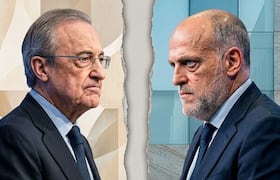 Florentino Perez et Javier Tebas