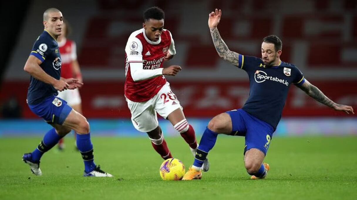 Une phase du match Southampton-Arsenal (1-1) , dimanche 23 octobre 2022.