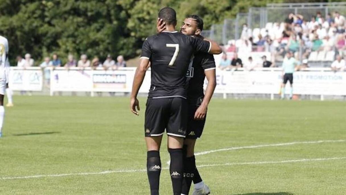 Sofiane Boufal et Rachid Alioui.