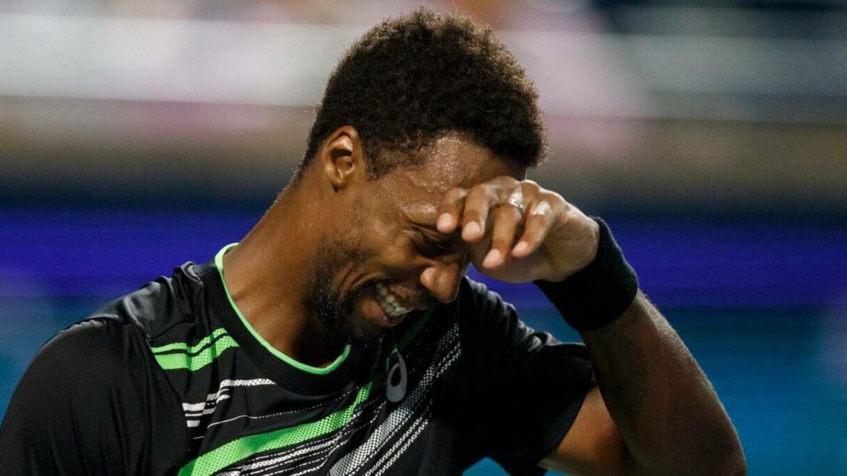 Gaël Monfils, tennisman français.
