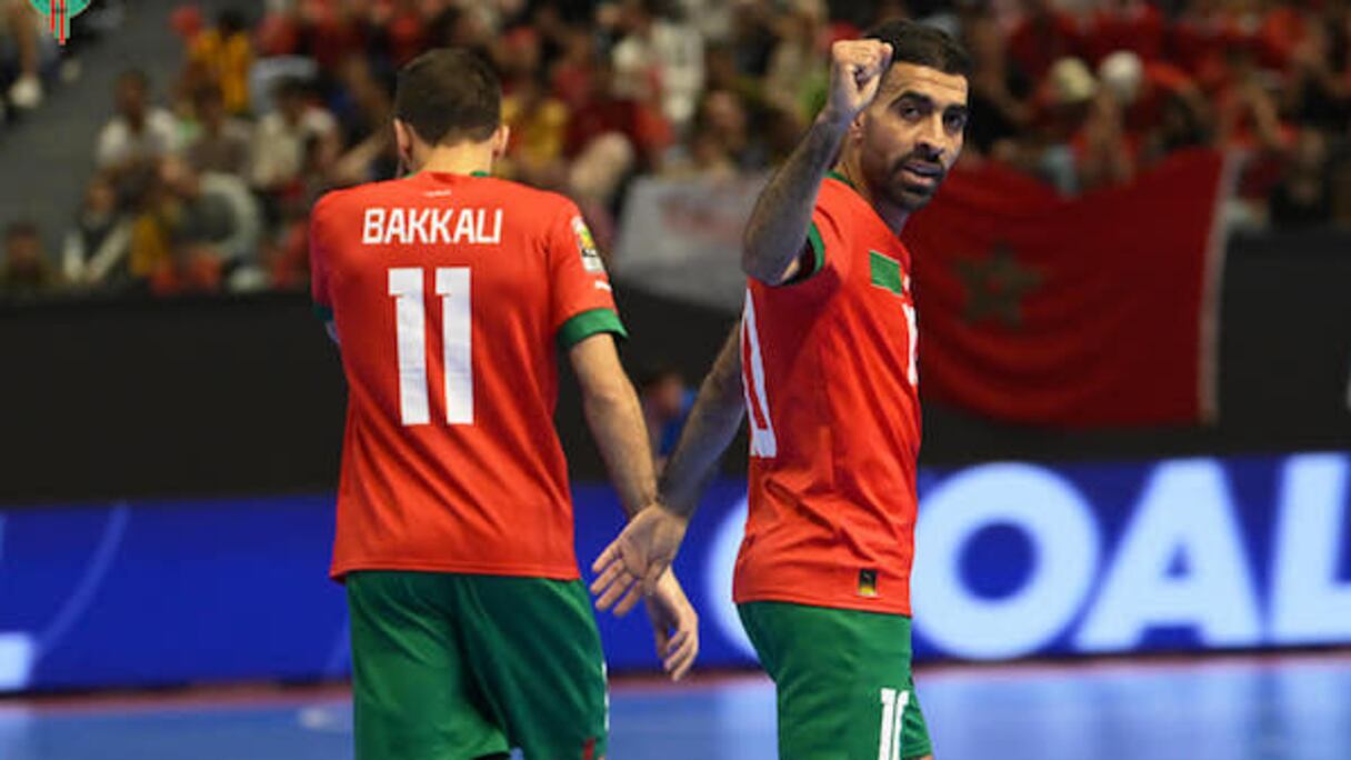 Soufiane Al Mesrar, capitaine de l'équipe nationale de futsal.
