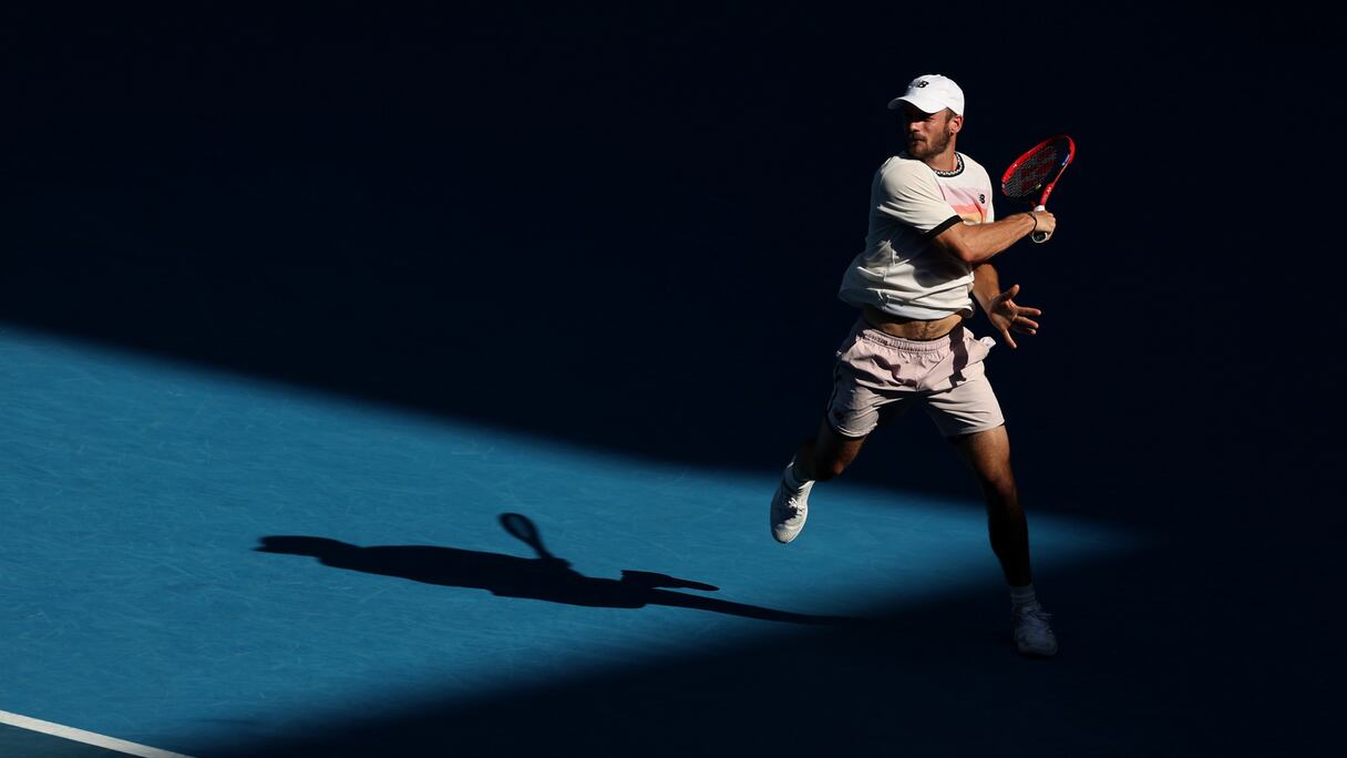 Le tennisman américain Tommy Paul à l'Open d'Australie 2023.