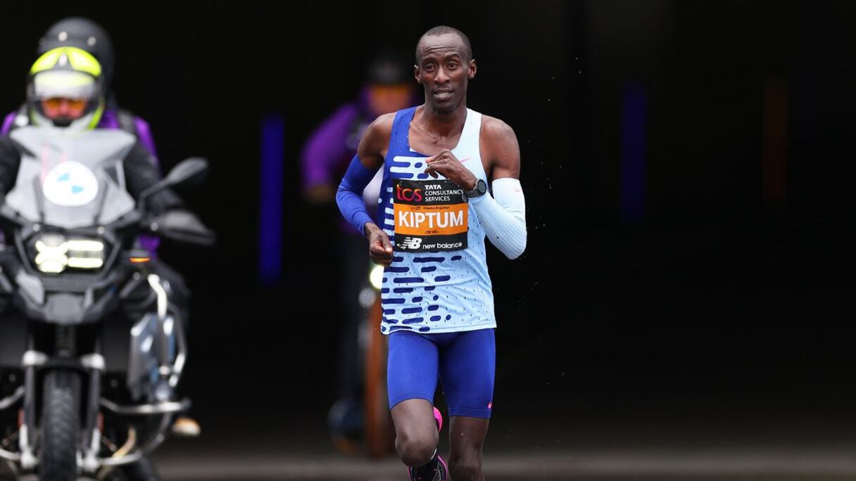 Kelvin Kiptum, vainqueur du marathon de Londres 2023