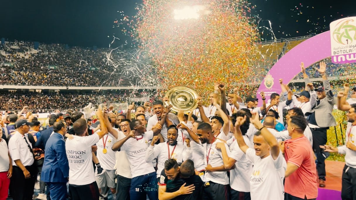 L’AS FAR, sacrée championne du Maroc pour la saison 2022-2023.