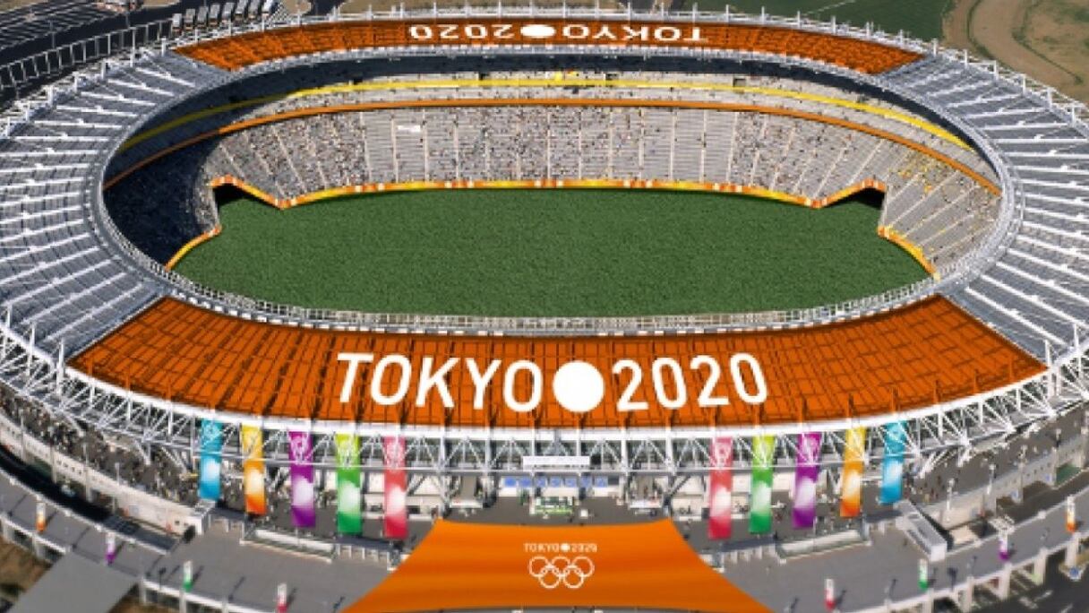 Le stade olympique de Tokyo.