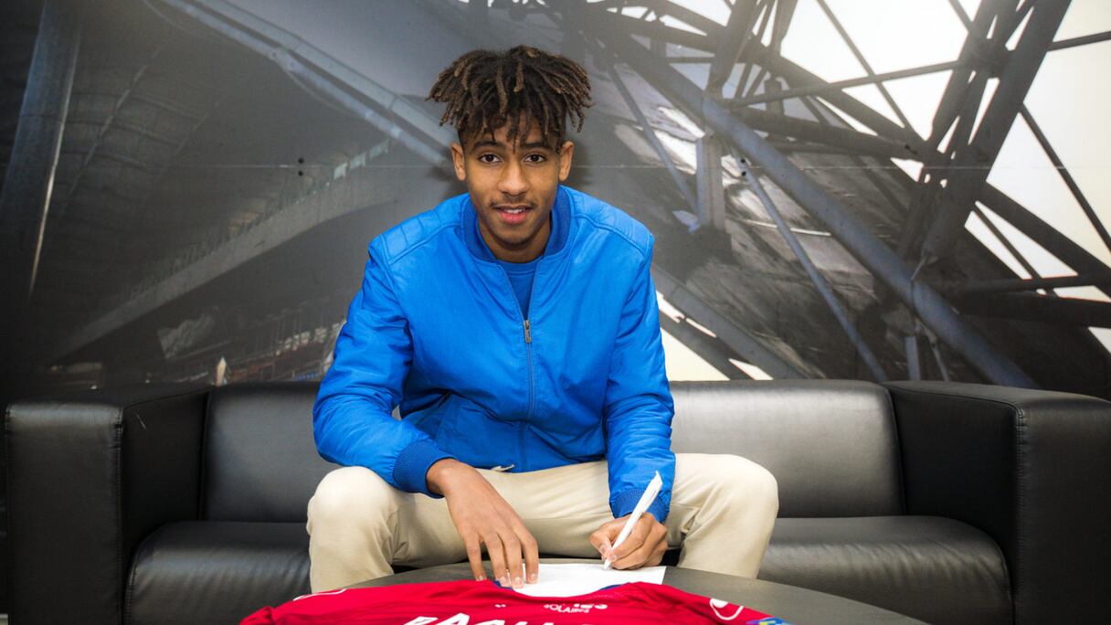 L’international U20 marocain Abdellah Baallal.