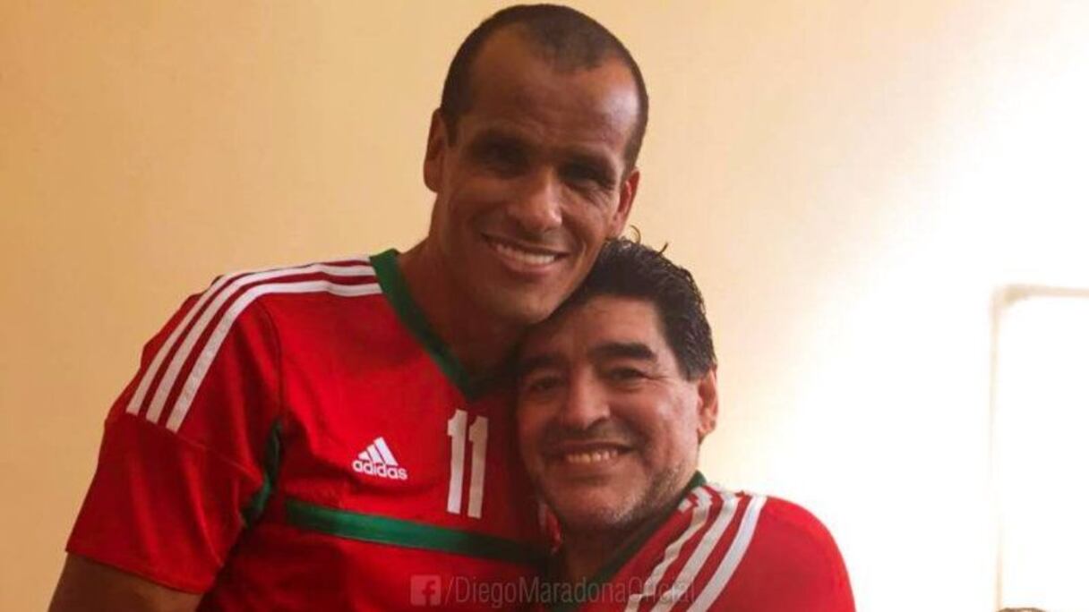 Maradona et Rivaldo.