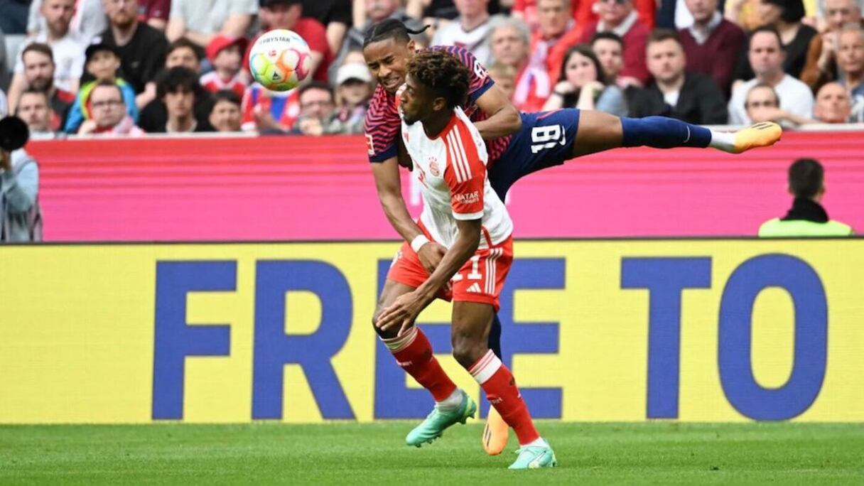 Duel Bayern Munich-Leipzig, le 20 mai 2023.