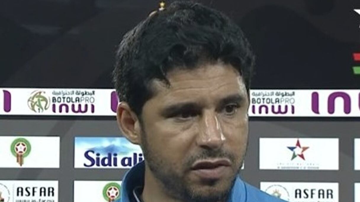Mohamed Alaoui Ismaili, entraineur du Moghreb Athlétic de Tétouan (MAT).