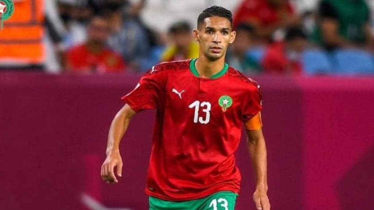 Badr Benoun, international marocain d'Al Ahly.