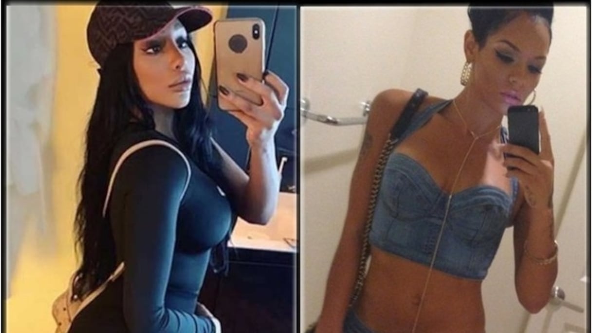 Candice Brook (à gauche) et Rita Mahrez (à droite).