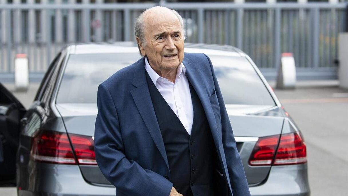 Sepp Blatter, ancien président de la Fifa.