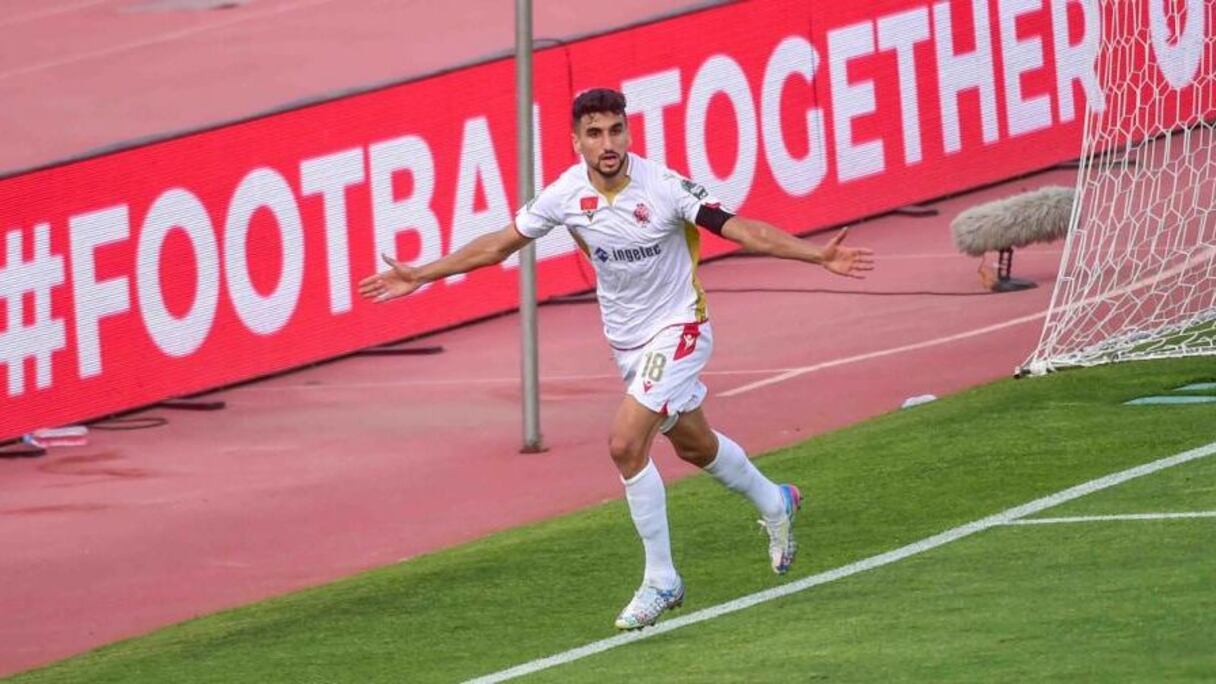 Walid El Karti, sous les couleurs du Wydad.