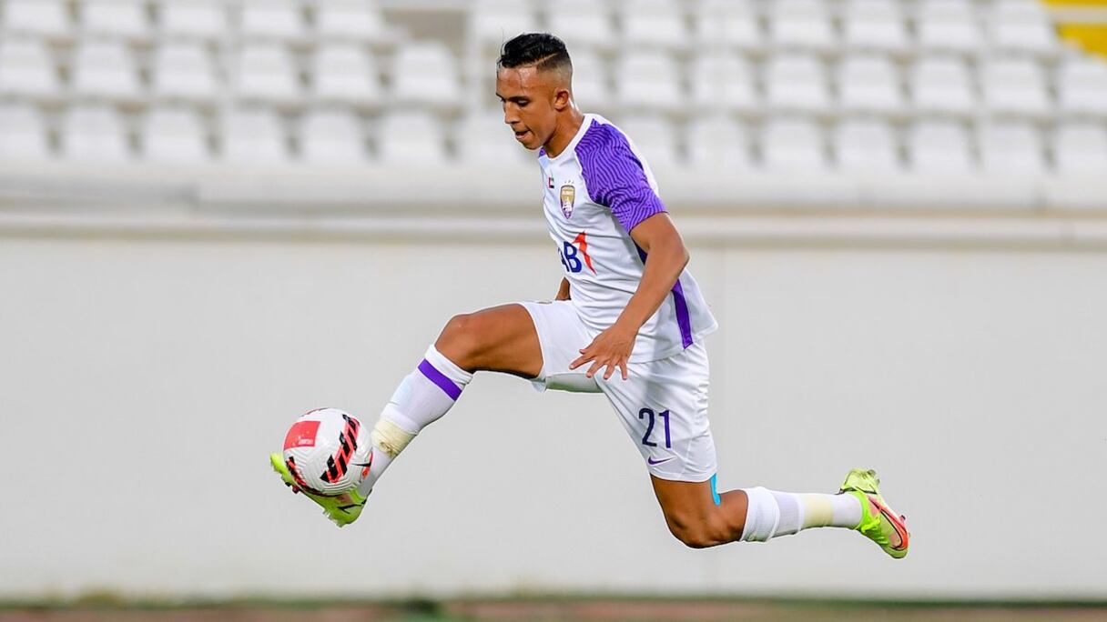Soufiane Rahimi sous les couleurs d'Al Ain.