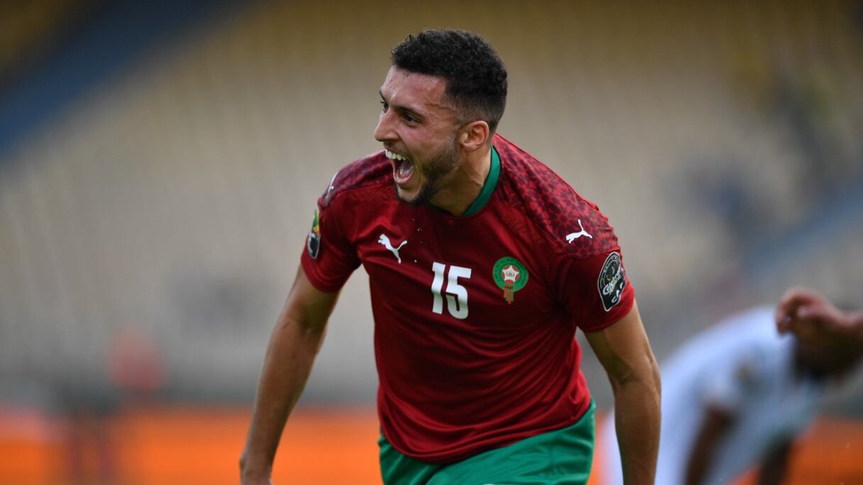 Selim Amallah a ouvert le score, ce vendredi 14 janvier 2022, face aux Comores.